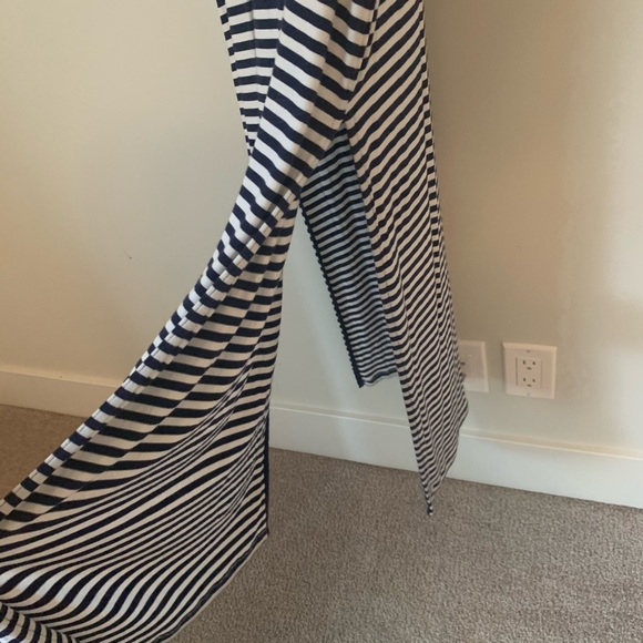 MICHAEL KORS Navy/White Stripe Maxi Dress - Picture 4 of 5